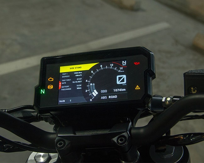 電動バイク用ダッシュボードディスプレイ